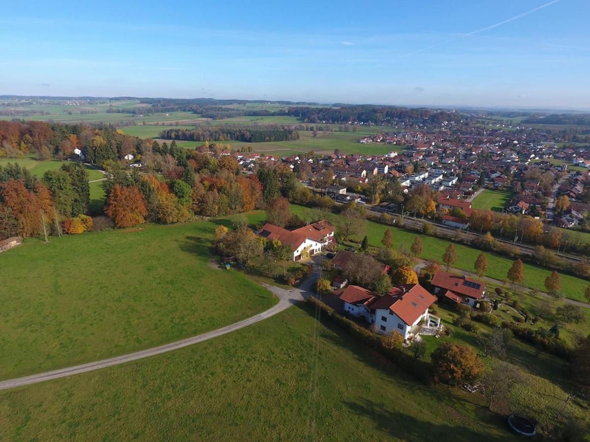 Alpenblick Nahe Muenchen Mit Outdoor Whirlpool - 21 Min Von Muenchen Mit Zug Assling Kültér fotó